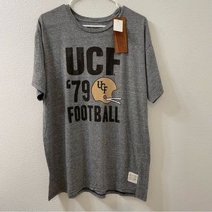 retro brand ucf knights football shirt gray 1979 Knightro new with tag